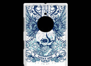 Coque Nokia Lumia 830 Tête de mort Lucky One 13