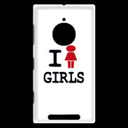 Coque Nokia Lumia 830 I love Girl