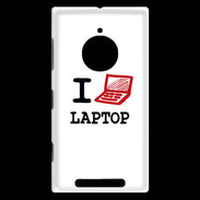 Coque Nokia Lumia 830 I love Laptop