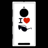 Coque Nokia Lumia 830 I love Lunette Fun 2