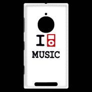 Coque Nokia Lumia 830 I love Music