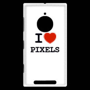 Coque Nokia Lumia 830 I love Pixels