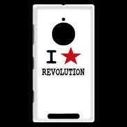 Coque Nokia Lumia 830 I love Revolution
