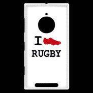Coque Nokia Lumia 830 I love Rugby