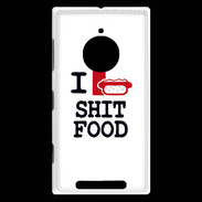 Coque Nokia Lumia 830 I love Shit Food