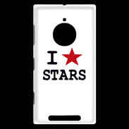 Coque Nokia Lumia 830 I love Stars