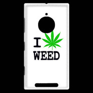 Coque Nokia Lumia 830 I love Weed