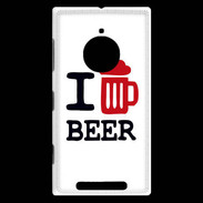 Coque Nokia Lumia 830 I love Beer