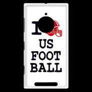 Coque Nokia Lumia 830 I love US Football