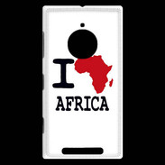 Coque Nokia Lumia 830 I love Africa 2