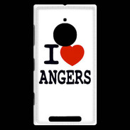 Coque Nokia Lumia 830 I love Angers