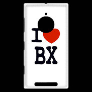 Coque Nokia Lumia 830 I love BX