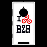Coque Nokia Lumia 830 I love BZH 2