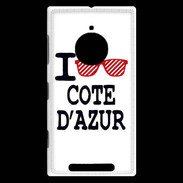Coque Nokia Lumia 830 I love Cote d'Azur 2