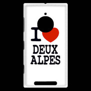 Coque Nokia Lumia 830 I love Deux Alpes
