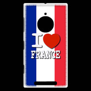 Coque Nokia Lumia 830 I love France 2