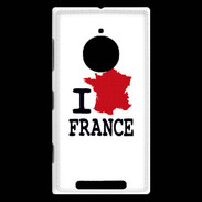 Coque Nokia Lumia 830 I love France 4