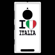 Coque Nokia Lumia 830 I love Italia 2