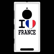 Coque Nokia Lumia 830 I love France 2
