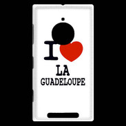 Coque Nokia Lumia 830 I love Guadeloupe