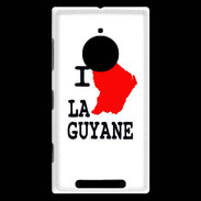 Coque Nokia Lumia 830 I love Guyane 2