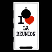 Coque Nokia Lumia 830 I love La Réunion