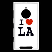 Coque Nokia Lumia 830 I love L.A