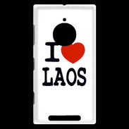Coque Nokia Lumia 830 I love Laos