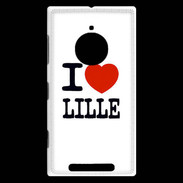 Coque Nokia Lumia 830 I love Lille