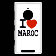 Coque Nokia Lumia 830 I love Maroc