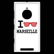Coque Nokia Lumia 830 I love Marseille 2