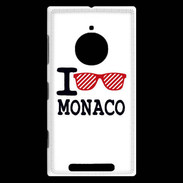 Coque Nokia Lumia 830 I love Monaco 2