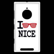 Coque Nokia Lumia 830 I love Nice 2