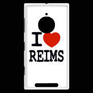 Coque Nokia Lumia 830 I love Reims