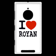 Coque Nokia Lumia 830 I love Royan
