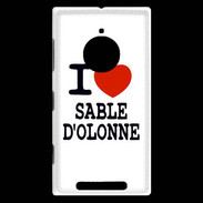 Coque Nokia Lumia 830 I love Sable d'Olonne