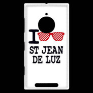 Coque Nokia Lumia 830 I love Saint Jean de Luz 2
