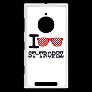 Coque Nokia Lumia 830 I love Saint Tropez 2