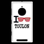 Coque Nokia Lumia 830 I love Toulon 2