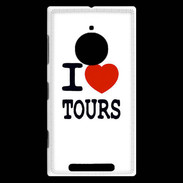 Coque Nokia Lumia 830 I love Tours