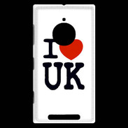 Coque Nokia Lumia 830 I love UK