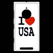 Coque Nokia Lumia 830 I love USA