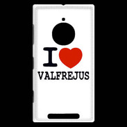 Coque Nokia Lumia 830 I love Valfréjus