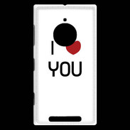 Coque Nokia Lumia 830 I love you