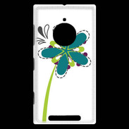 Coque Nokia Lumia 830 fleurs 2