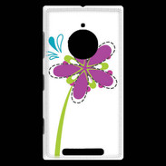 Coque Nokia Lumia 830 fleurs 3