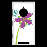 Coque Nokia Lumia 830 fleurs 4