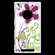Coque Nokia Lumia 830 motif floral vert