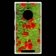 Coque Nokia Lumia 830 DP champs de coquelicots