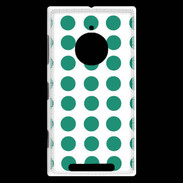 Coque Nokia Lumia 830 pois vert d'eau